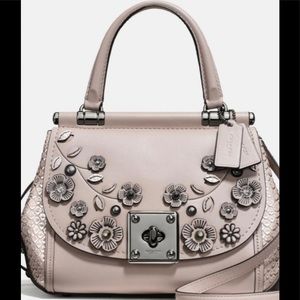 £650 $1066 Coach tea rose drifter top handle crossbody carry bag purse handbag